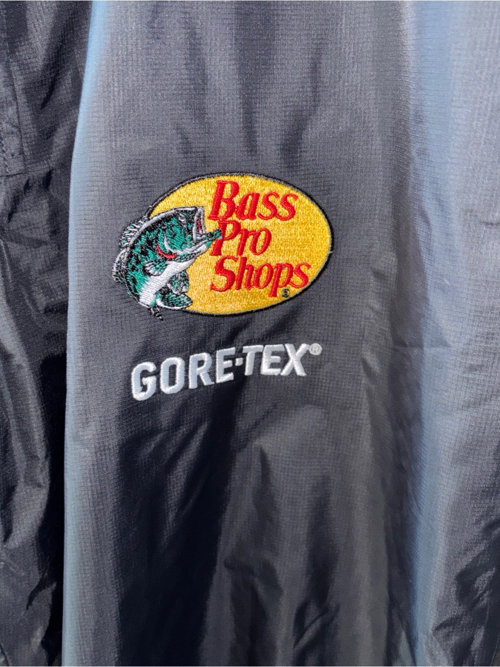 Bass Pro Shops Black Gore-Tex Waterproof Waders with Yellow Logo